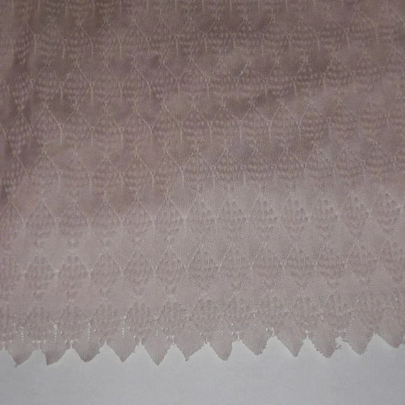 Zara Crochet Lace Swiss Dot Pink Mini Dress S - Picture 6 of 7